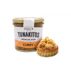 Tunakitos (Thunfischkrümel) Curry