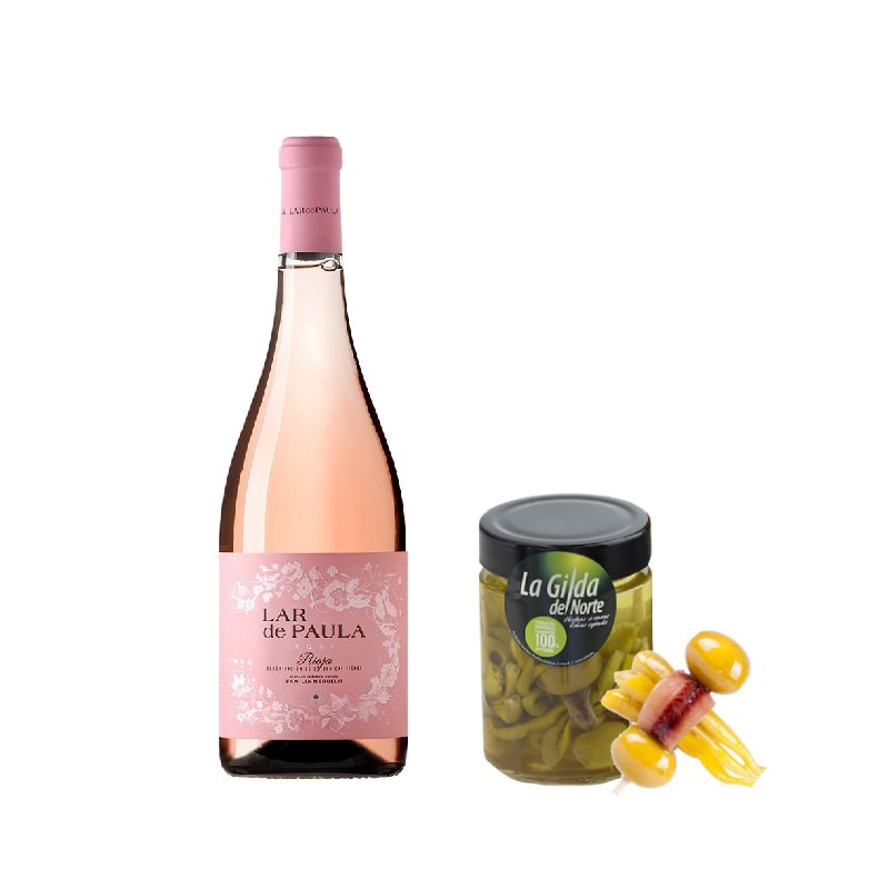 Pack Rosé Wine + Gilda