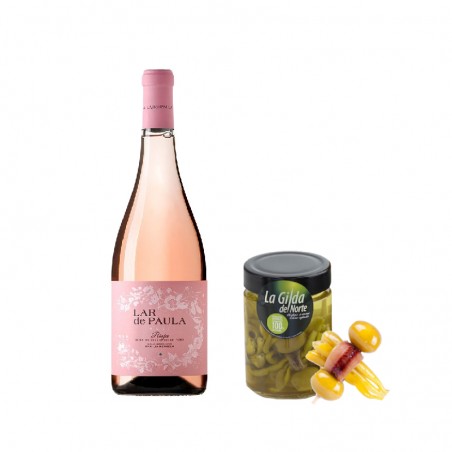 Pack Rosé Wine + Gilda