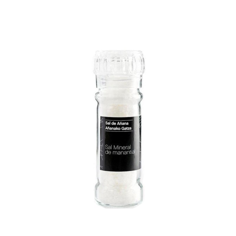 Molinillo de Sal Mineral de manantial 75 gr (Sal de Añana)