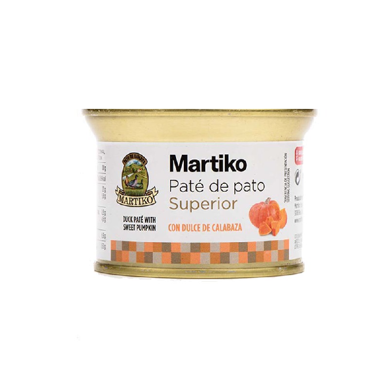 Martiko Superior Duck Paté with Pumpkin Jam 130 gr