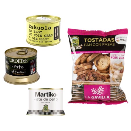 Pâté and Foie from the Basque Country Hamper